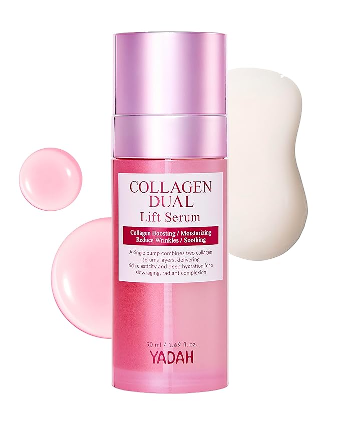 YADAH Collagen Dual Lift Serum, 1.69 fl oz, Dual-Formula Hydration