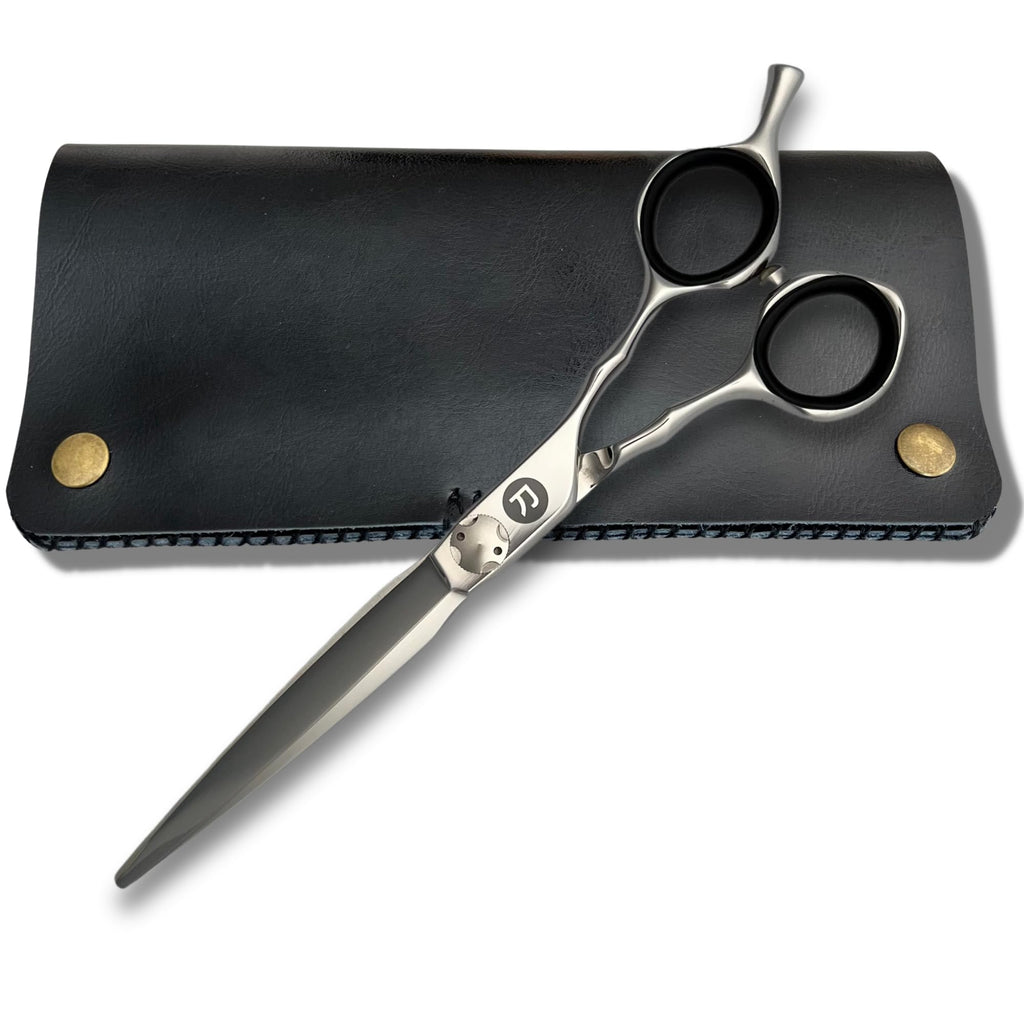 Saki Shears Precision Hair Cutting Shears - High Cobalt Steel For a Super Sharp, Durable Cutting Blade - Use for Wet or Dry Hair Cuts - 6.7" Blade