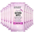 Extra Large Body Wipes for Adults Bathing No Rinse - 120 Ultra Thick Disposable Shower Wipes for Men, Women & Elderly - Great for Gym, Camping, Post Surgery - Lavender