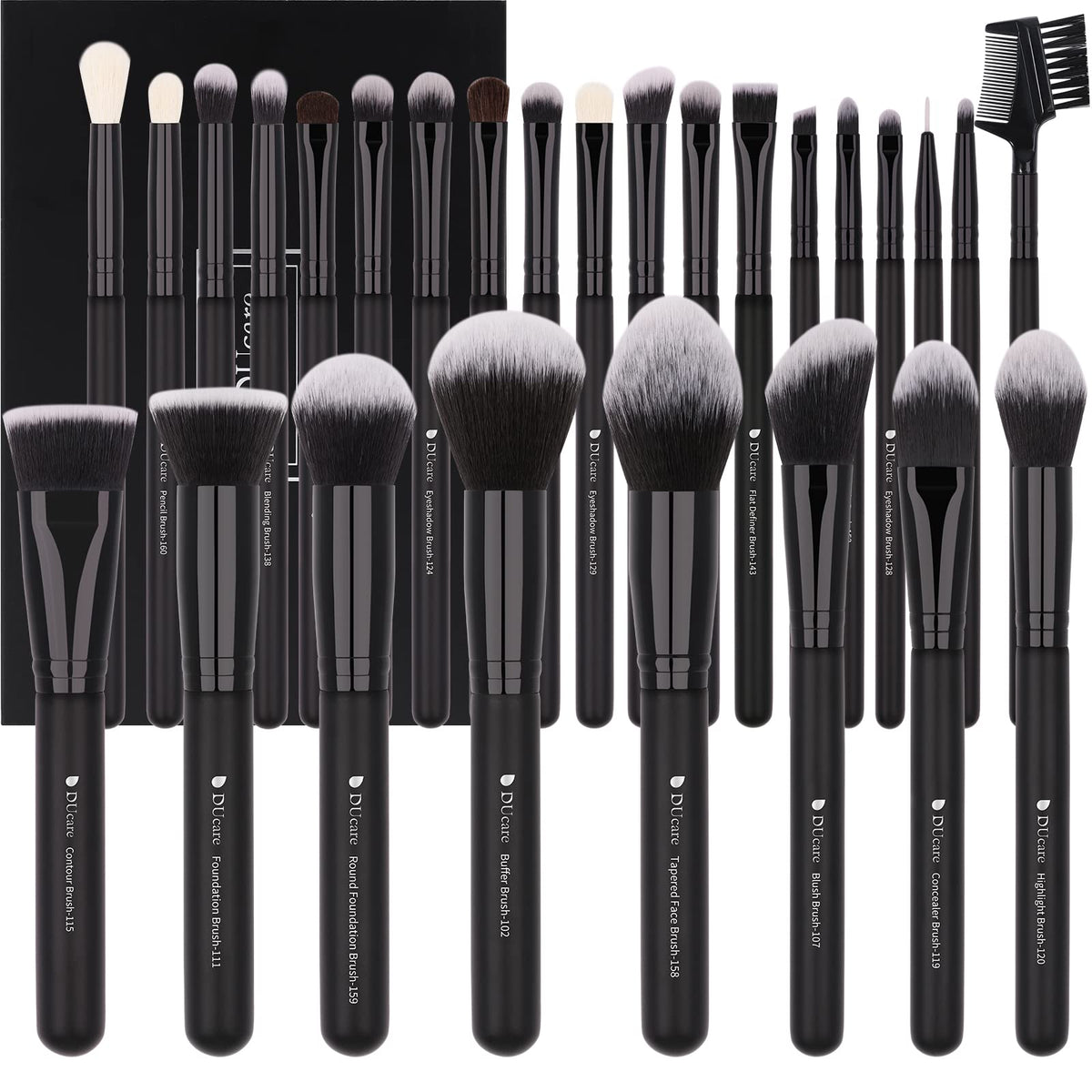 DUcare 31Pcs Pro Makeup Brushes Set with Organizer