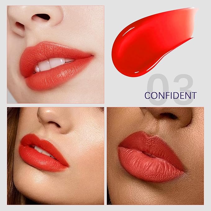 QueenDiary Lip Stain Peel off Lip Gloss All Day Long Lasting Waterproof and Transferproof Lip Tint - Matte Finish Peel off Lip Liner