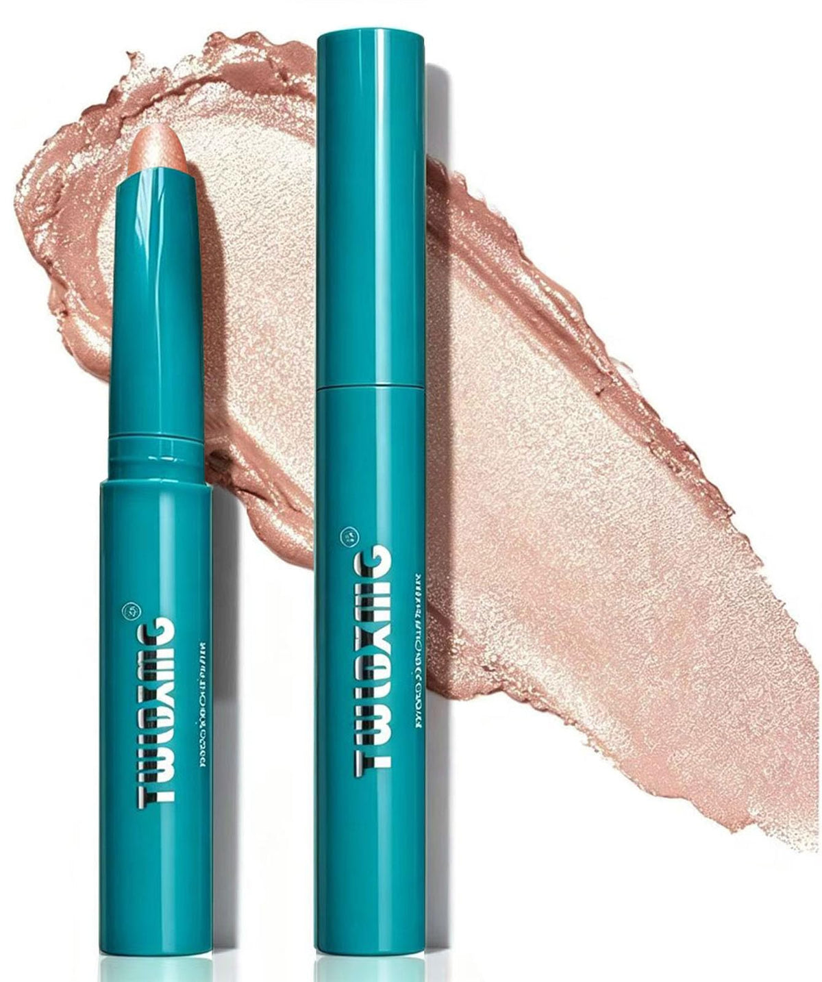 TWLBXMG Eyeshadow Stick Eye Shadow Brightener Stick Eyeliner Pencil Cream Shimmer Glitter Smooth Eyeshadow Pencil Nude Korea Primer Highlighter Natural Waterproof Long Lasting # 06