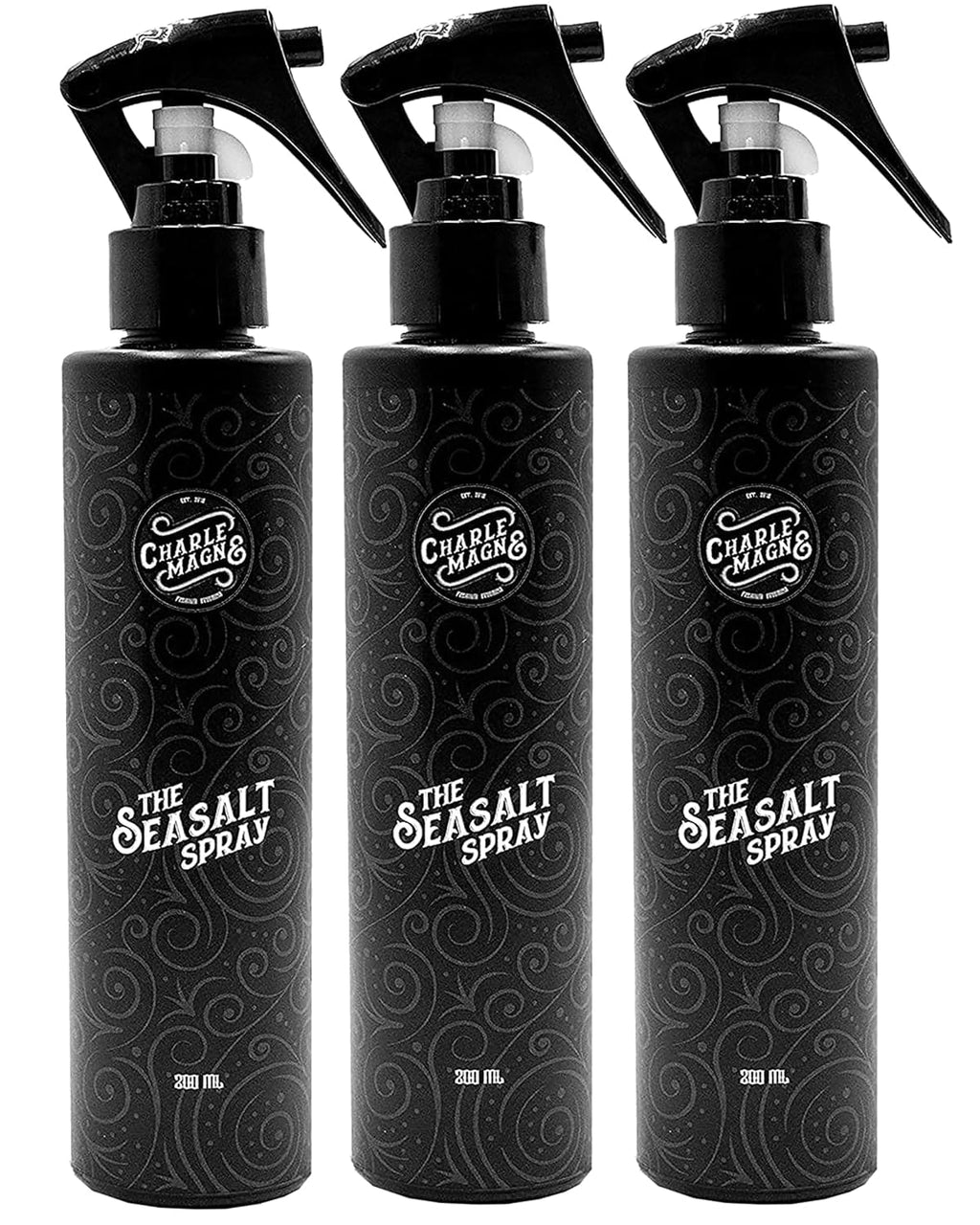 Charlemagne Sea Salt Spray for Men - Firm Hold, 6.76 fl oz/200ml