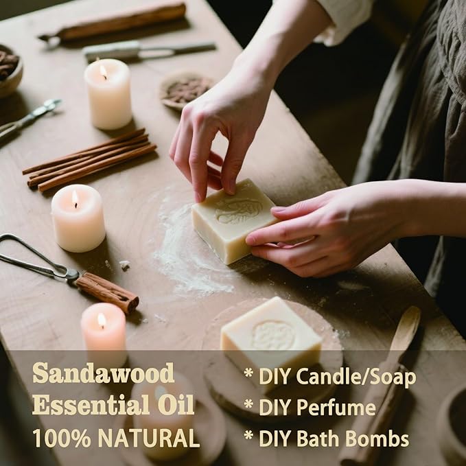 MLYNKL Sandalwood Essential Oil,Sandalwood Oil for Home,16 fl oz