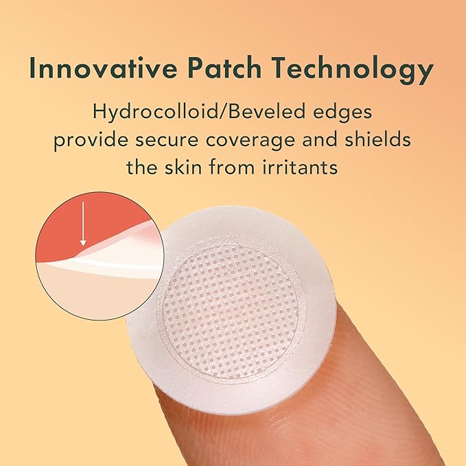 Rael Miracle Microcrystal Vitamin C Dark Spot Cover Pimple Patches (9 Ct)
