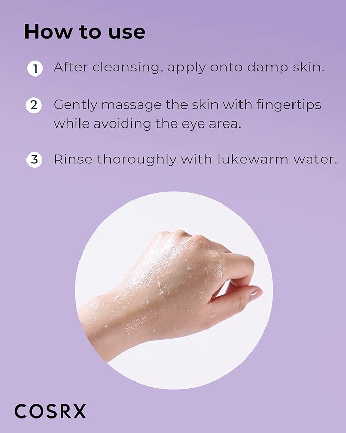 COSRX Low pH Soft Peeling Gel, Korean Gentle Face Scrub, 4.05 fl oz