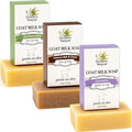 Southern Natural Goat Milk Soap Bar Variety, 3 Pack, Dry Sensitive Skin