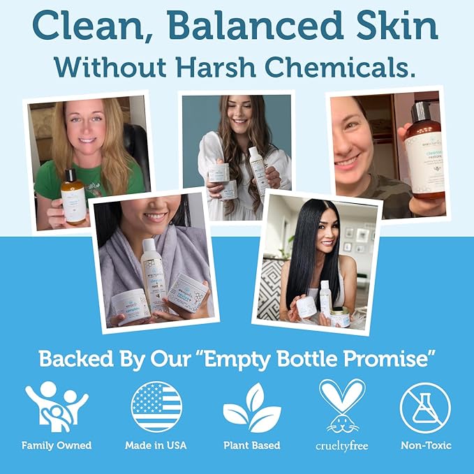 Era Organics Manuka Honey Face Wash - Gentle Cleanser for Sensitive Skin