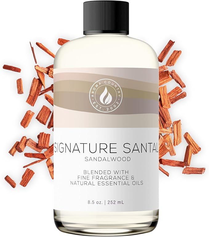 Aroma Country Signature Santal Luxury Diffuser Oil Refill (8.5 Fl Oz)