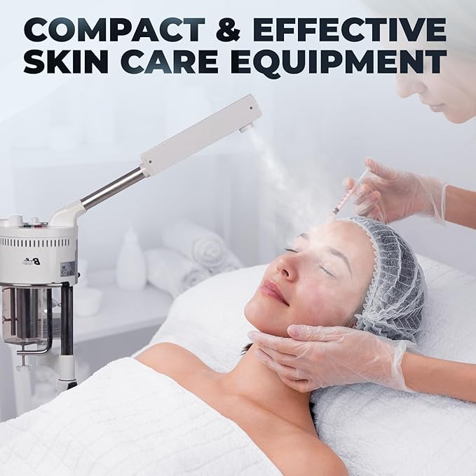 Buy-Rite Marie Ozone Facial Steamer with 5D Magnifying Lamp