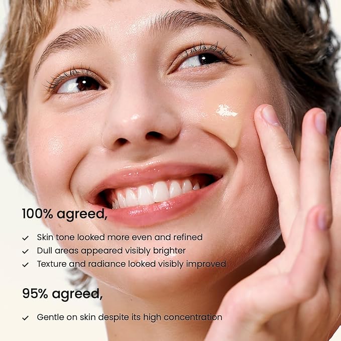 BIODANCE Radiant Vita Niacinamide Serum, for Even Tone Dark Spot Care with Vitamin C, Hydrating for Sensitive Skin, Filter Glow Serum, Korean Skin Care, Self Care Gifts for Women | 1.01 floz