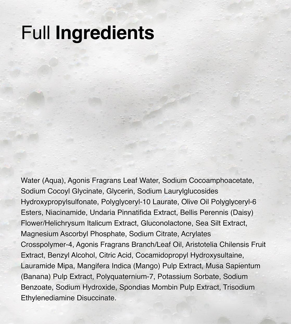 SKIN AT WORK Deep C Diver Vitamin C Cleanser - 6-in-1 Glow Face Wash with Niacinamide & Algae - Daily Treatment Cleanser & Weekly Mask, (100 ml, 3.4 oz).