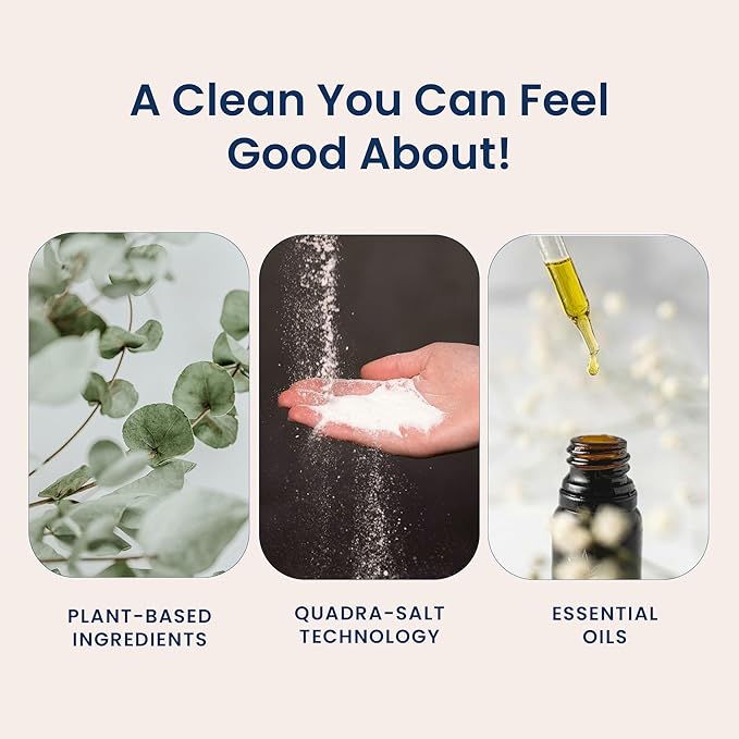 Truly Free Natural Laundry Detergent for Sensitive Skin | Eco Friendly, Plant Based, Baby Clothes Safe | Clean & Easy Powder to Liquid, 1 Empty Reusable Jug + 1 Fill Pack | Signature Scent, 50 Loads