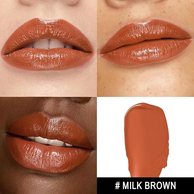 MAKI YIKA 3Pc Moisture Lipsticks for Women Nude Pink Purple Lipstick