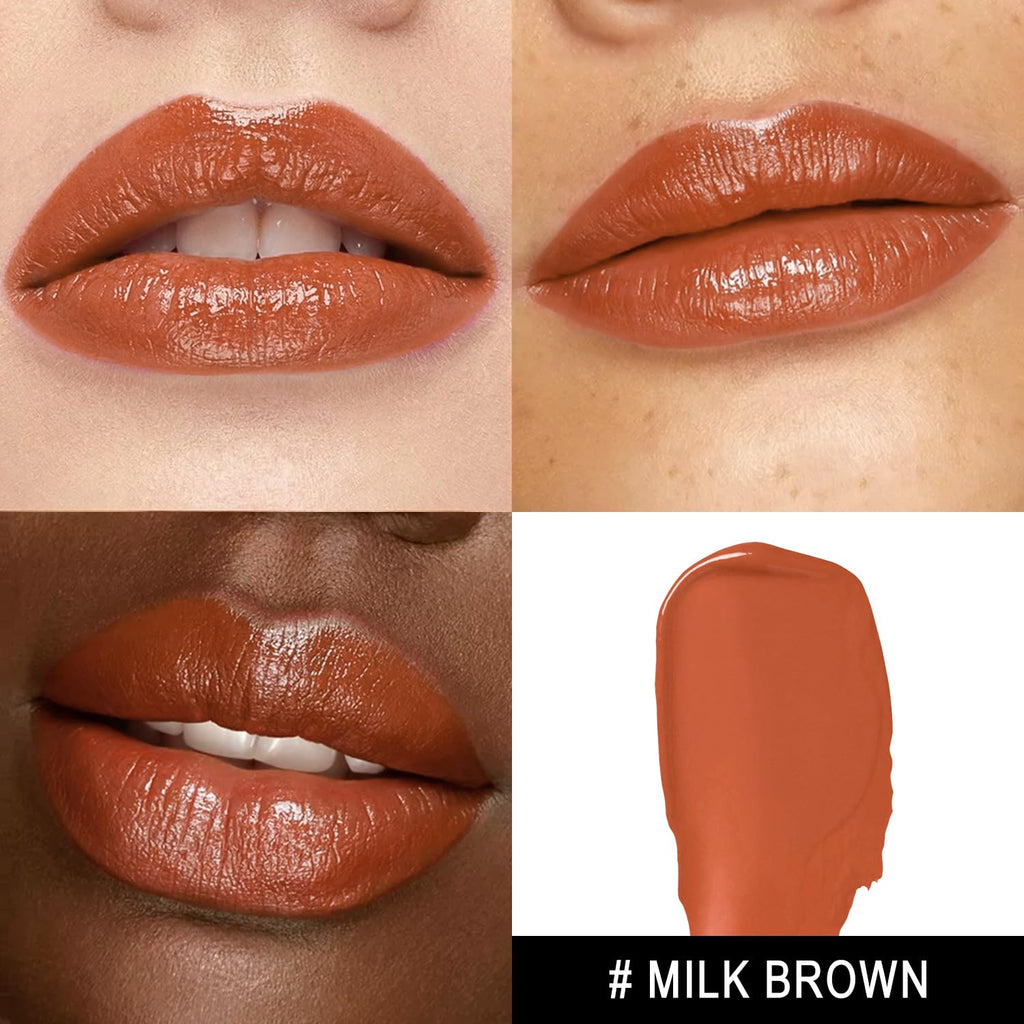 MAKI YIKA 3Pc Moisture Lipsticks for Women Nude Pink Red Lipstick