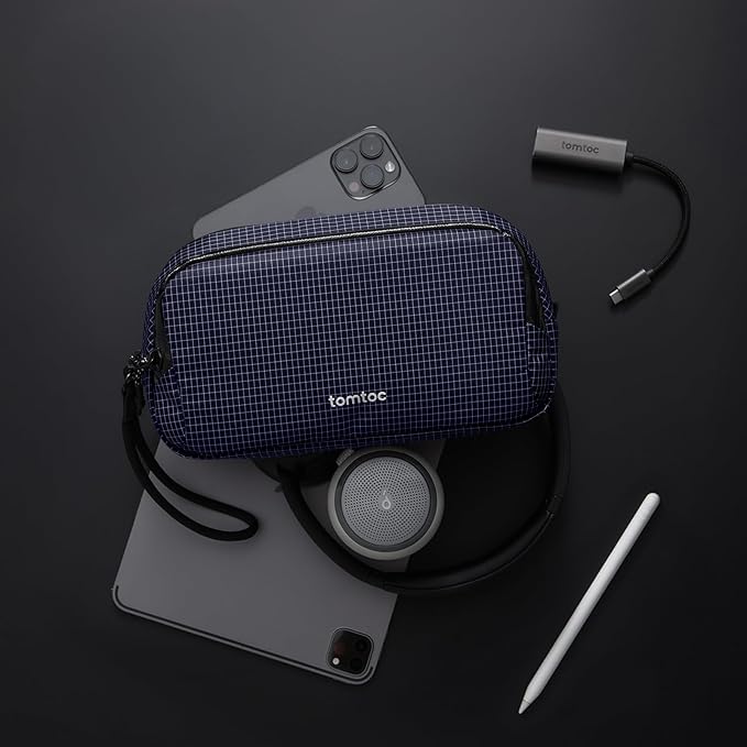 tomtoc Electronic Organizer Travel Case Performance, Dual Compartment Bag