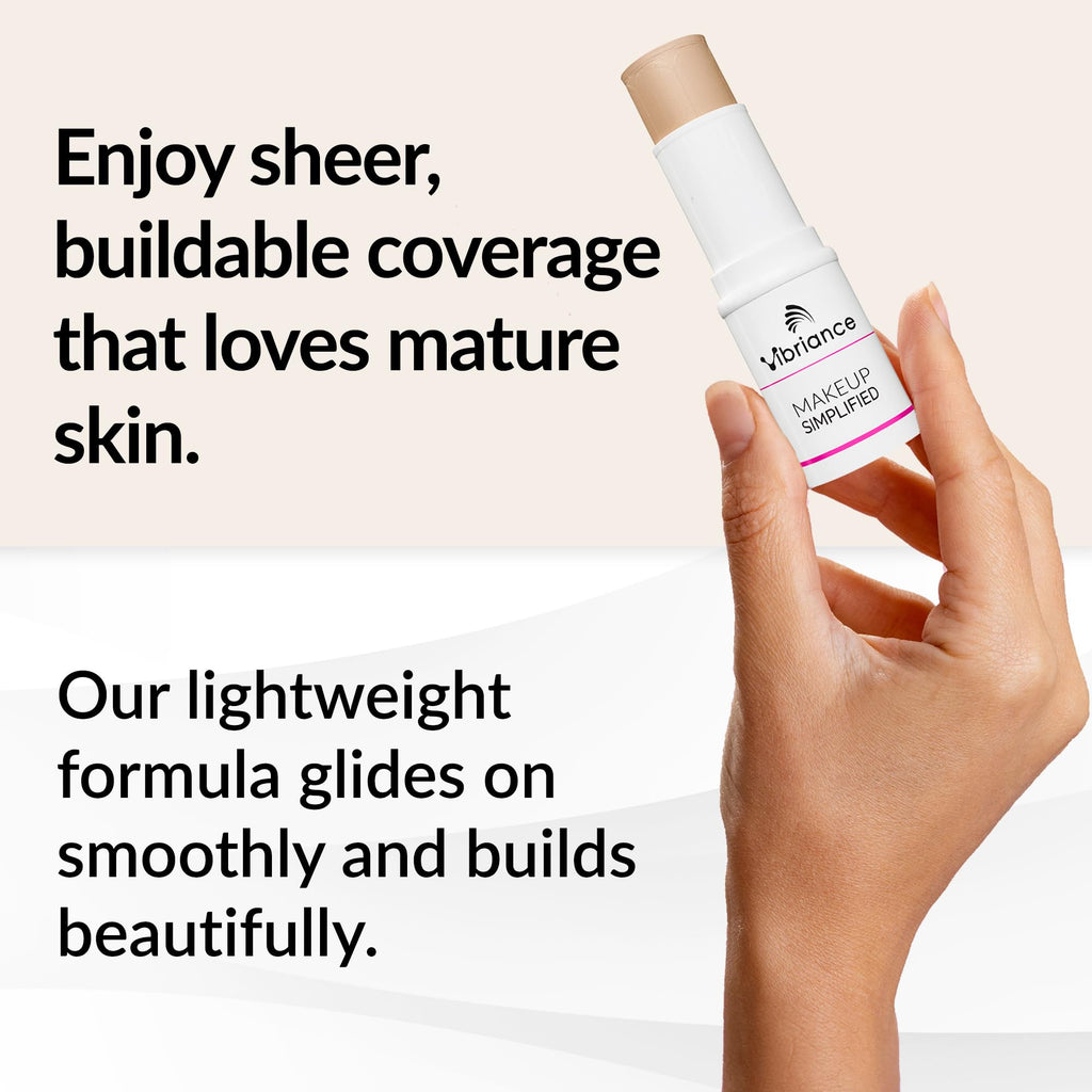 Vibriance Complexion Sticks, Foundation for Mature Skin - Natural Beige