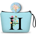 Birthday Inspirational Bridesmaid Proposal Team Small Gifts for Women Mom Aunt Teacher Sister Coworkers Makeup Cosmetic Bag Travel with Mirror Mothers Day Christmas Graduation H