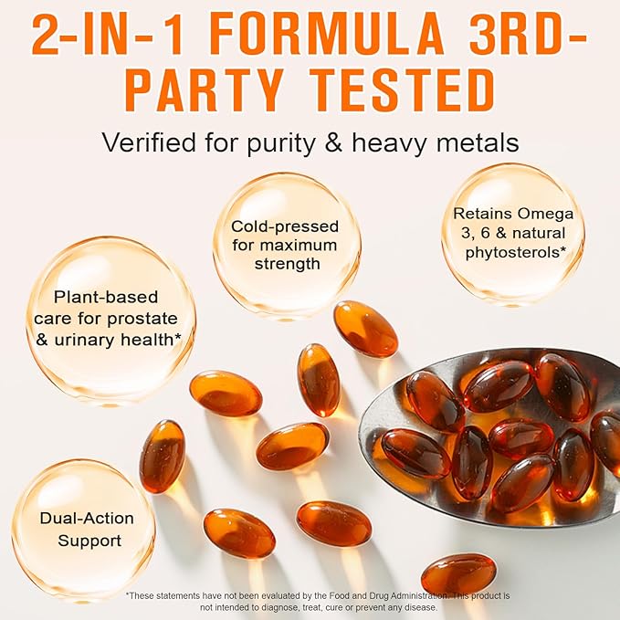 ITSDAWN Pumpkin Seed Oil Capsules 2 Pack, 1000mg Per Serving, Supports for Hair Growth, 600 Softgels