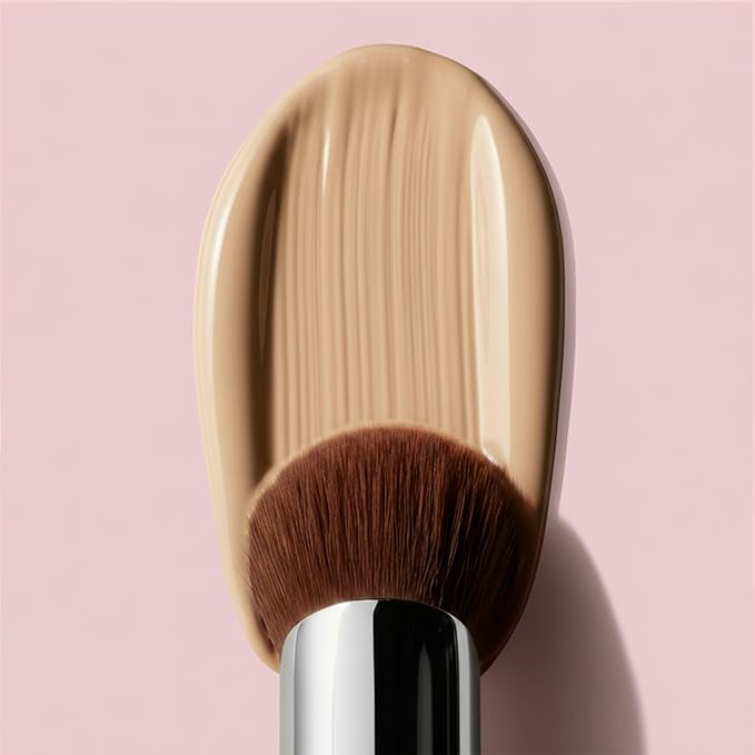 Lamora Flat Top Kabuki Foundation Brush - Liquid Cream Powder Face Brush