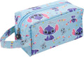 JWDWYX Stich Cartoon Large Capacity Travel Cosmetic Bag, Toiletry Makeup Organizer Pouch with Zipper, Birthday Gifts for Women Girls Friends