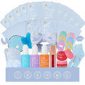 55 Pcs Mothers Day Gift for Mom, Face Sheet Masks Gift Basket Set for Women, Hydrating Skin Care for Her, Home Spa Basket Gift Set, Face Serum, Christmas, Birthday, Anniversary