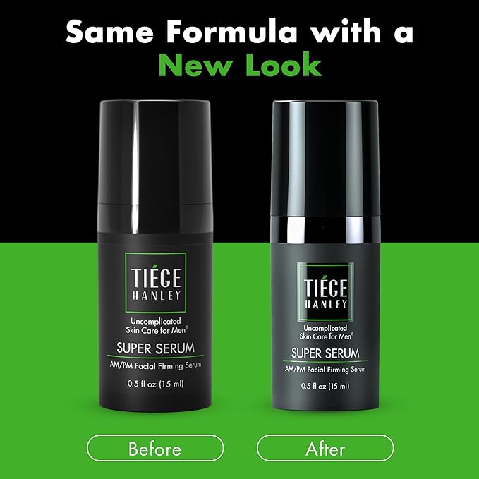 Tiege Hanley Anti-Aging Face Serum for Men, Super Serum, 0.5 Fl Oz