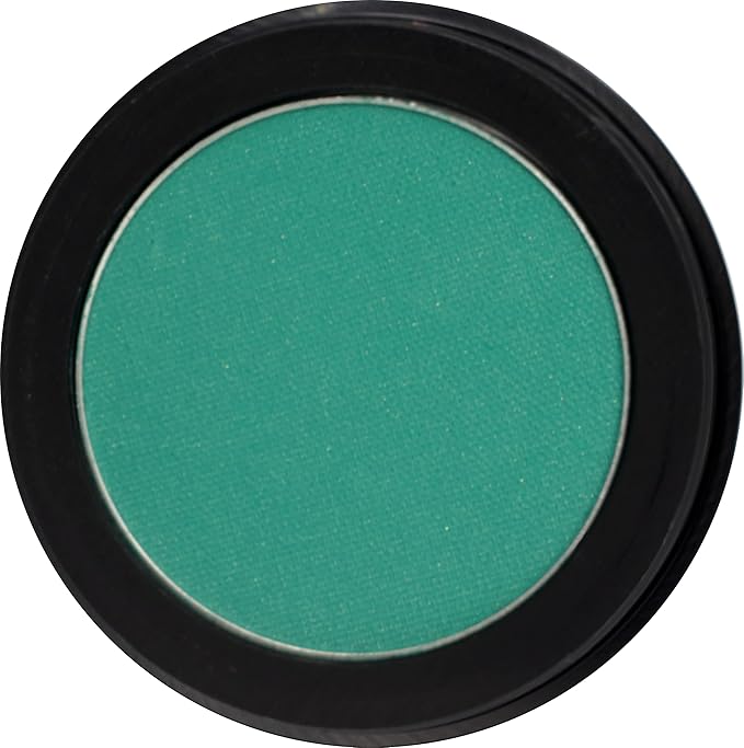 Pure Ziva Emerald Green Matte Opaque Pressed Powder Single Vegan Eyeshadow; Talc, Paraben & Cruelty Free