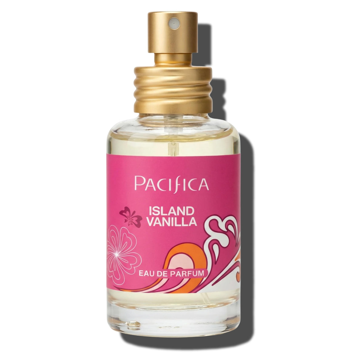 Pacifica Island Vanilla Perfume – Clean Vanilla Fragrance for Women - Warm Tropical Aroma - Long-Lasting Clean Beauty Non Toxic Scent, Vegan & Cruelty-Free, 1 oz Travel-Friendly Spray