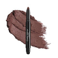 Color Mirror Cream Waterproof Hypoallergenic Eyeshadow Stick, long wear Metallic Glitter Matte Eye Shadow Pencil With Makeup Brush, Eye Brightener, 24 Matte Clay