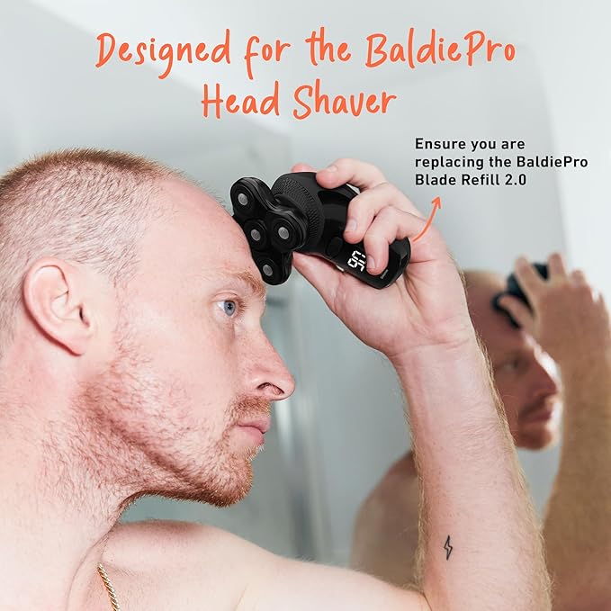 Groomie BaldiePro Replacement Blade 2.0 for Electric Head Shaver