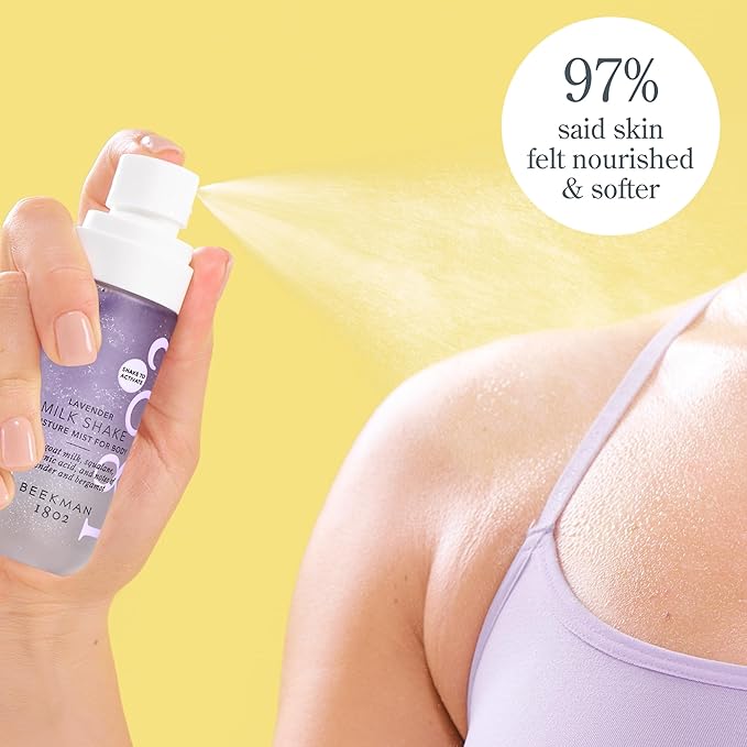 Beekman 1802 Milk Shake Body Mist, Lavender, 4.7 fl oz