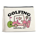 FYDHQSS Golf Gifts Makeup Bag Accessories for Women Golfers Golf Lover