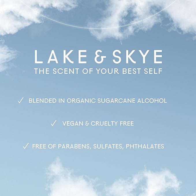 Lake & Skye 11 11 Vanilla Eau de Parfum 100mL - Long Lasting - Vanilla, Cashmere, Dreamy, Crème, Skin Musk, Clean, Vegan, Paraben-Free, Cruelty-Free