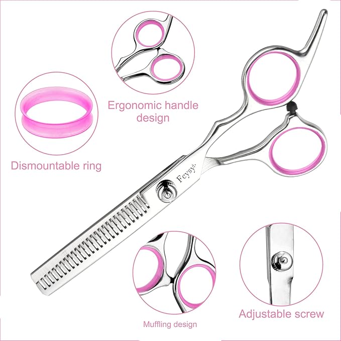 Pet Grooming Thinning Scissors – Fcysy Stainless Steel Dog & Cat Hair Thinning Shears