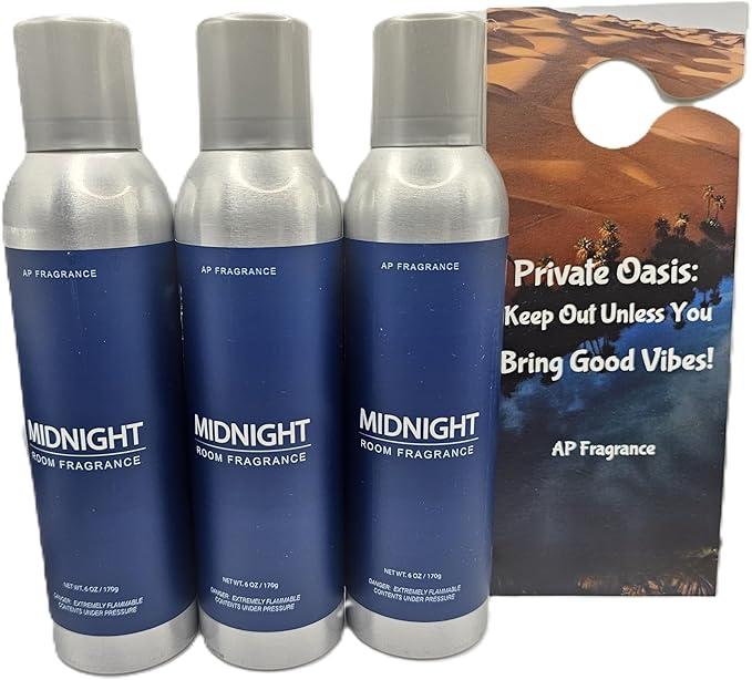 AP Fragrance Belfair Oaks Room Fragrance Air Freshener Spray - Concentrated Deodorizer, Mediterranean Waters - 2 Pack