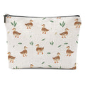 Duck Gifts for Duck Lovers, Makeup Bag Cosmetic Bag Travel Pouch, Animal Lovers Gifts for Women Girls Daughter Sisters Coworker Best Friend Friendship Graduation Birthday