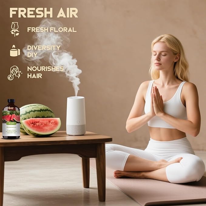 MLYNKL Watermelon Essential Oil,Watermelon Oil for Diffuser,4 fl oz