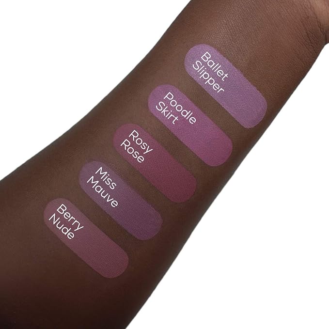 Aromi Matte Liquid Lipstick | Dusty Rose, Medium Pink Lip Color for Women (Rosy Rose)