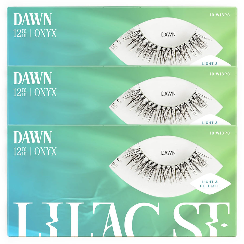 Lilac St Natural Lash Clusters for DIY Lash Extensions, Dawn, 10mm