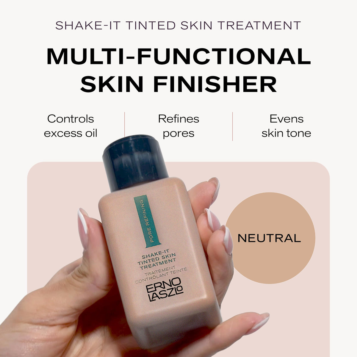 Erno Laszlo Shake-It Tinted Skin Treatment, Neutral, 90mL / 3 fl oz
