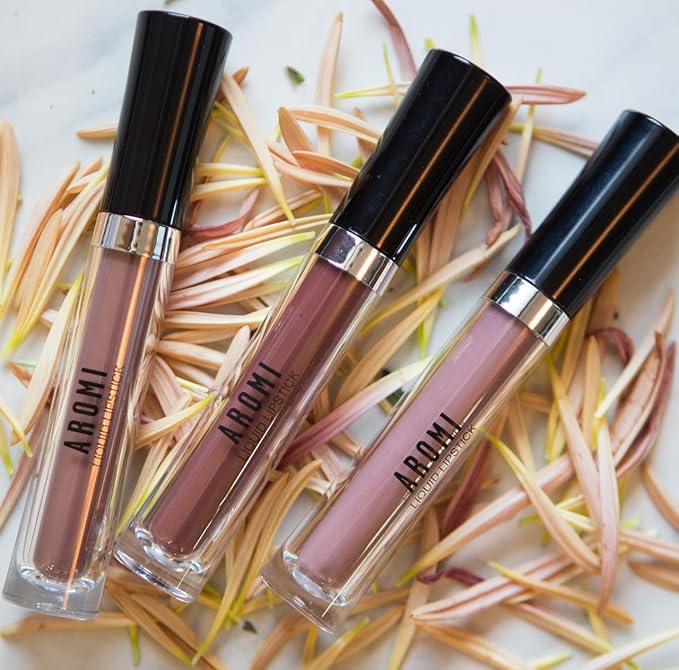 Aromi Desert Taupe Matte Liquid Lipstick | Greige, Grey Beige Shade