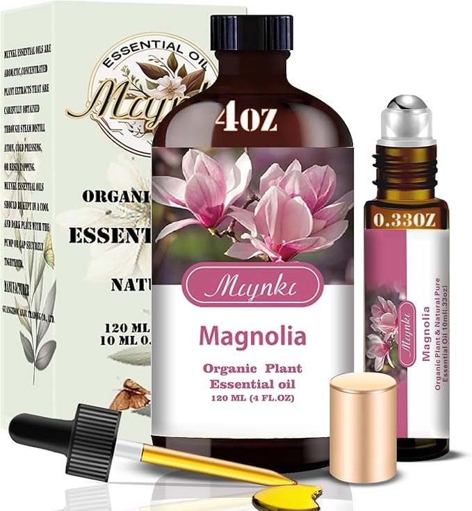MLYNKL Magnolia Essential Oil,Magnolia Oil for Massage Home,4 fl oz