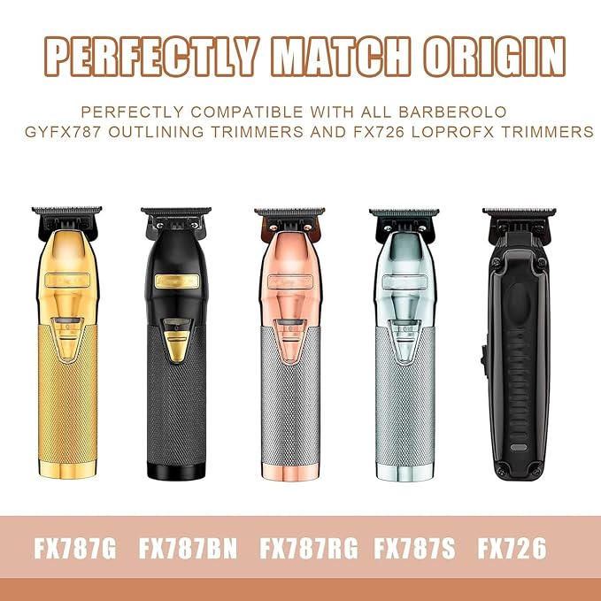 FX707Z Replacement Blades Compatible with BaBylissPRO FX787