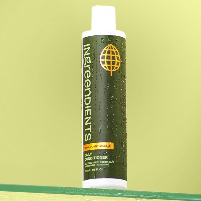 Ingreendients Tea Tree Hair Conditioner - Organic, Sulfate-Free, Color-Safe, Silicone-Free, Cruelty-Free, with Shea Butter and Jojoba Oil
