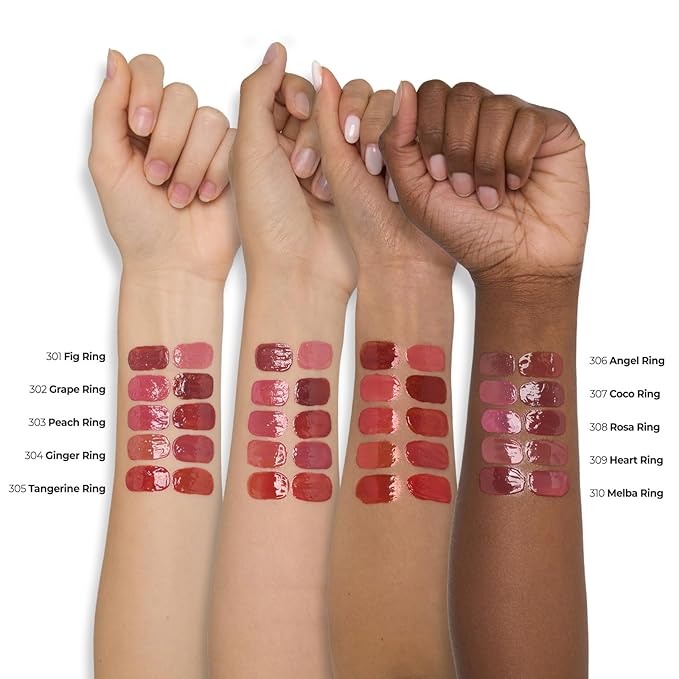 Laka Jelling Nude Gloss, 4.5g/0.15oz, Sheer Hydrating Lip Oil with No Stain, Non-Sticky, Nourishing Gloss for a Glowy Look, K-Beauty (#310 Melbaring)