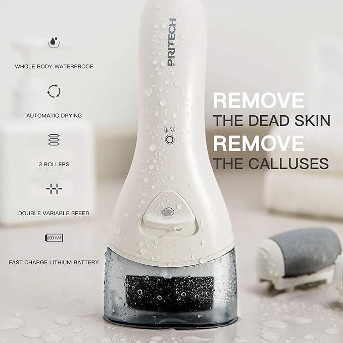 Electric Foot Callus Remover, Rechargeable Foot File for Dead Skin Care