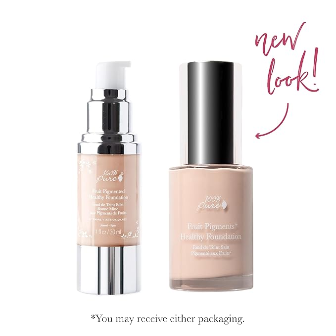 100% PURE Fruit Pigmented Healthy Foundation, Alpine Rose, 1 fl oz