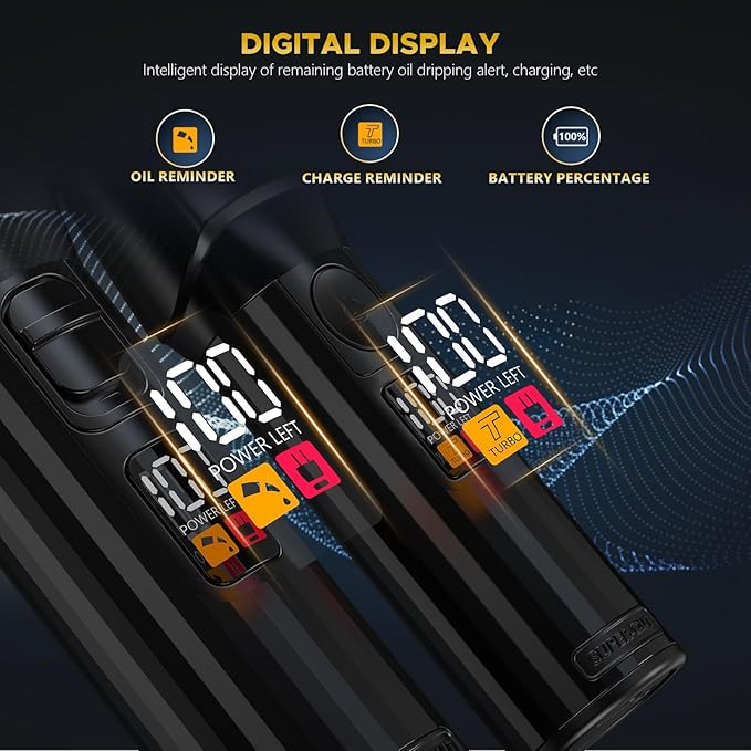 Professional Hair Clippers for Men Beard Trimmers Kit Zero Gapped Haircut Grooming Shaver Gift for Men Women Barber Kids (Black)
