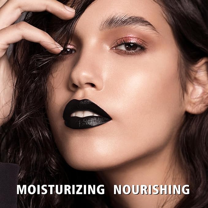MAKI YIKA Moisture Black Lipstick for Women Hydrate Tinted Lip Balm